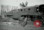 Standbild Railroad guns Belleville Frankreich, 1918, aus Sekunde 13 historischem Filmmaterial Videoclip 65675029230