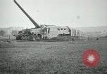 Standbild Railroad guns Belleville Frankreich, 1918, aus Sekunde 24 historischem Filmmaterial Videoclip 65675029230