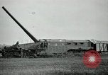 Standbild Railroad guns Belleville Frankreich, 1918, aus Sekunde 43 historischem Filmmaterial Videoclip 65675029230