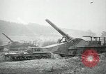 Standbild Railroad Waffen befeuert von US Army Ersten Weltkrieg Belleville Frankreich, 1918, aus Sekunde 1 historischem Filmmaterial Videoclip 65675029233