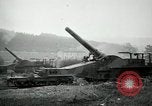Standbild Railroad Waffen befeuert von US Army Ersten Weltkrieg Belleville Frankreich, 1918, aus Sekunde 3 historischem Filmmaterial Videoclip 65675029233