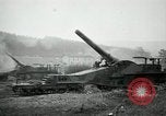 Standbild Railroad Waffen befeuert von US Army Ersten Weltkrieg Belleville Frankreich, 1918, aus Sekunde 6 historischem Filmmaterial Videoclip 65675029233