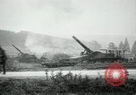 Standbild Railroad Waffen befeuert von US Army Ersten Weltkrieg Belleville Frankreich, 1918, aus Sekunde 14 historischem Filmmaterial Videoclip 65675029233