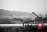 Standbild Railroad Waffen befeuert von US Army Ersten Weltkrieg Belleville Frankreich, 1918, aus Sekunde 21 historischem Filmmaterial Videoclip 65675029233