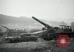 Standbild Railroad Waffen befeuert von US Army Ersten Weltkrieg Belleville Frankreich, 1918, aus Sekunde 23 historischem Filmmaterial Videoclip 65675029233