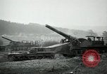 Standbild Railroad Waffen befeuert von US Army Ersten Weltkrieg Belleville Frankreich, 1918, aus Sekunde 25 historischem Filmmaterial Videoclip 65675029233