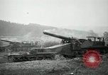 Standbild Railroad Waffen befeuert von US Army Ersten Weltkrieg Belleville Frankreich, 1918, aus Sekunde 33 historischem Filmmaterial Videoclip 65675029233