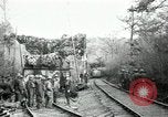 Standbild US Army 52 und 53 Küstenartillerie in Ersten Weltkrieg Belleville Frankreich, 1918, aus Sekunde 20 historischem Filmmaterial Videoclip 65675029234