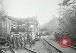 Standbild US Army 52 und 53 Küstenartillerie in Ersten Weltkrieg Belleville Frankreich, 1918, aus Sekunde 24 historischem Filmmaterial Videoclip 65675029234