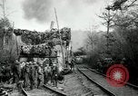 Standbild US Army 52 und 53 Küstenartillerie in Ersten Weltkrieg Belleville Frankreich, 1918, aus Sekunde 25 historischem Filmmaterial Videoclip 65675029234