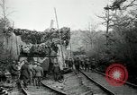 Standbild US Army 52 und 53 Küstenartillerie in Ersten Weltkrieg Belleville Frankreich, 1918, aus Sekunde 30 historischem Filmmaterial Videoclip 65675029234