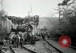 Standbild US Army 52 und 53 Küstenartillerie in Ersten Weltkrieg Belleville Frankreich, 1918, aus Sekunde 32 historischem Filmmaterial Videoclip 65675029234