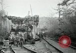 Standbild US Army 52 und 53 Küstenartillerie in Ersten Weltkrieg Belleville Frankreich, 1918, aus Sekunde 34 historischem Filmmaterial Videoclip 65675029234