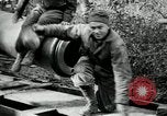 Standbild US Army 52 und 53 Küstenartillerie Ersten Weltkrieg Belleville Frankreich, 1918, aus Sekunde 31 historischem Filmmaterial Videoclip 65675029235