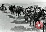 Image of British Colonial Indian mounted machine gun battery Mesopotamia, 1917, second 15 stock footage video 65675029246