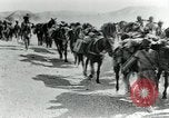 Image of British Colonial Indian mounted machine gun battery Mesopotamia, 1917, second 18 stock footage video 65675029246