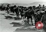 Image of British Colonial Indian mounted machine gun battery Mesopotamia, 1917, second 19 stock footage video 65675029246