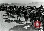 Image of British Colonial Indian mounted machine gun battery Mesopotamia, 1917, second 21 stock footage video 65675029246