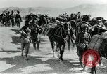Image of British Colonial Indian mounted machine gun battery Mesopotamia, 1917, second 24 stock footage video 65675029246