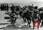 Image of British Colonial Indian mounted machine gun battery Mesopotamia, 1917, second 25 stock footage video 65675029246
