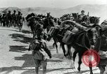 Image of British Colonial Indian mounted machine gun battery Mesopotamia, 1917, second 26 stock footage video 65675029246