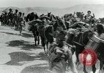Image of British Colonial Indian mounted machine gun battery Mesopotamia, 1917, second 28 stock footage video 65675029246