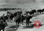 Image of British Colonial Indian mounted machine gun battery Mesopotamia, 1917, second 39 stock footage video 65675029246