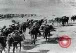 Image of British Colonial Indian mounted machine gun battery Mesopotamia, 1917, second 41 stock footage video 65675029246