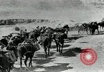 Image of British Colonial Indian mounted machine gun battery Mesopotamia, 1917, second 42 stock footage video 65675029246