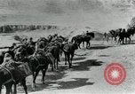 Image of British Colonial Indian mounted machine gun battery Mesopotamia, 1917, second 43 stock footage video 65675029246