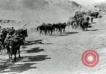 Image of British Colonial Indian mounted machine gun battery Mesopotamia, 1917, second 48 stock footage video 65675029246