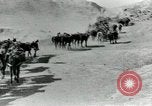 Image of British Colonial Indian mounted machine gun battery Mesopotamia, 1917, second 49 stock footage video 65675029246