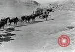 Image of British Colonial Indian mounted machine gun battery Mesopotamia, 1917, second 51 stock footage video 65675029246