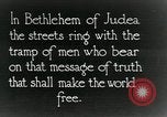 Image of British troops of 4th Sussex Regiment Bethlehem Palestine, 1917, second 1 stock footage video 65675029248