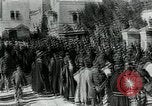 Image of British troops of 4th Sussex Regiment Bethlehem Palestine, 1917, second 20 stock footage video 65675029248