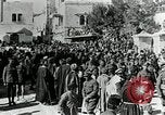 Image of British troops of 4th Sussex Regiment Bethlehem Palestine, 1917, second 24 stock footage video 65675029248