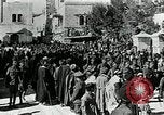 Image of British troops of 4th Sussex Regiment Bethlehem Palestine, 1917, second 25 stock footage video 65675029248