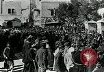 Image of British troops of 4th Sussex Regiment Bethlehem Palestine, 1917, second 39 stock footage video 65675029248