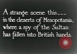 Image des troupes britanniques dans une position défensive Mésopotamie, 1917, de la seconde 3 séquences d'archives historiques vidéo 65675029249