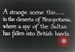 Image des troupes britanniques dans une position défensive Mésopotamie, 1917, de la seconde 5 séquences d'archives historiques vidéo 65675029249
