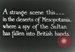 Image des troupes britanniques dans une position défensive Mésopotamie, 1917, de la seconde 7 séquences d'archives historiques vidéo 65675029249