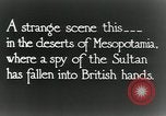 Image des troupes britanniques dans une position défensive Mésopotamie, 1917, de la seconde 8 séquences d'archives historiques vidéo 65675029249