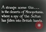 Image des troupes britanniques dans une position défensive Mésopotamie, 1917, de la seconde 12 séquences d'archives historiques vidéo 65675029249