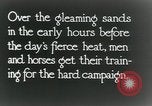Image of British cavalry in training maneuvers Cairo Egypt, 1917, second 4 stock footage video 65675029251