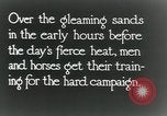 Image of British cavalry in training maneuvers Cairo Egypt, 1917, second 6 stock footage video 65675029251