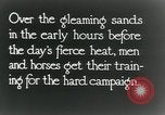 Image of British cavalry in training maneuvers Cairo Egypt, 1917, second 11 stock footage video 65675029251