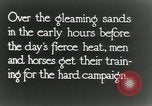 Image of British cavalry in training maneuvers Cairo Egypt, 1917, second 14 stock footage video 65675029251