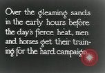 Image of British cavalry in training maneuvers Cairo Egypt, 1917, second 15 stock footage video 65675029251