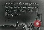 Image of Turkish prisoners of war march under British guard Palestine, 1918, second 3 stock footage video 65675029253