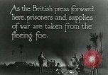 Image of Turkish prisoners of war march under British guard Palestine, 1918, second 8 stock footage video 65675029253